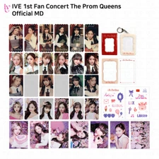 IVE 1st Fan Concert The Prom Queens Official MD Photocard Binder Card Holder