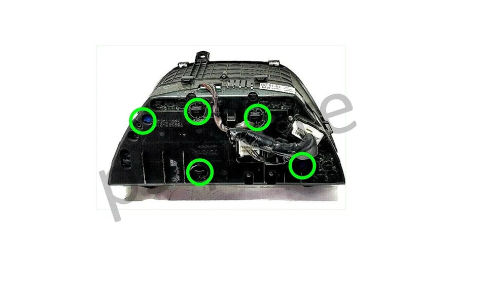 REAL Gauge Cluster LED Dash kit Bulb Cool White For Lexus iS300 01 05 2001 2005 - Image 2 of 2