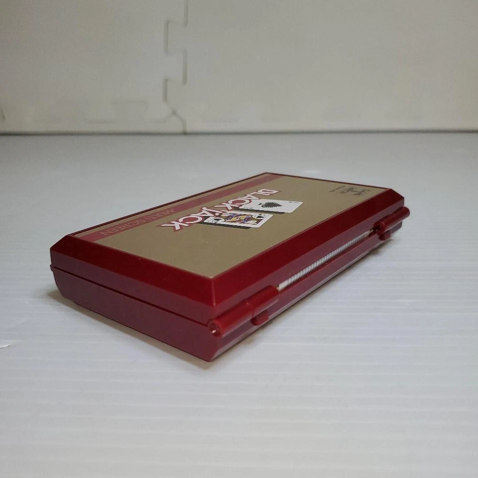 Nintendo Game & Watch Black Jack Retro Game w/Box Used Good Japan - Image 3 of 4