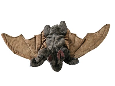 Brown Bat Folkmanis Hand Puppet Plush Brown 22'' Wing Span Realistic Stuffed 68