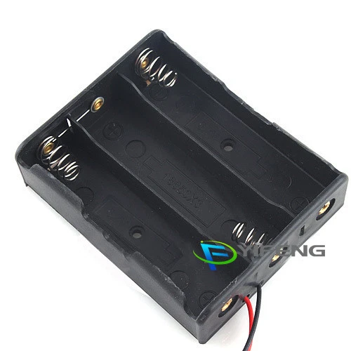 3 x 18650 Battery Holder Case Box with 6 inch Wire Leads - Image 2 of 4