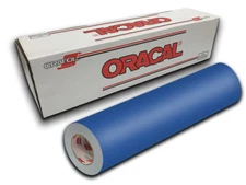 12" X 5yd - Denim Matte Oracal 631 Exhibition Cal Vinyl Roll