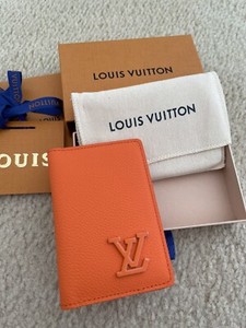 louis vuitton orange pocket organizer