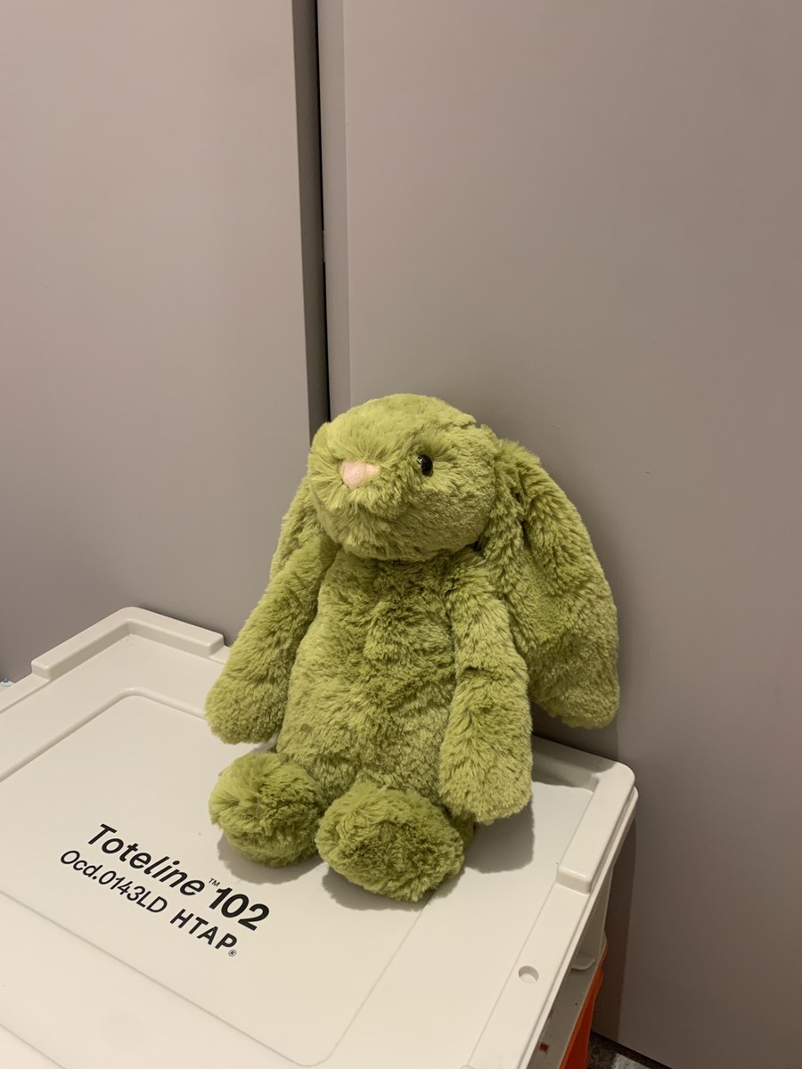 　Bashful Moss Bunny Little Small bashful moss bunny : r/Jellycatplush