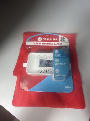 First Alert Carbon Monoxide Alarm 10 Year Battery Brand New Sealed Free Shipping