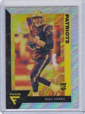 2021 Panini Chronicles Flux Football Card #FX-5 Mac Jones Rookie NE Patriots