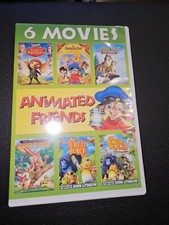 Animated Friends 6 Movie Collection DVD An American Tale / Balto / Jungle Bunch