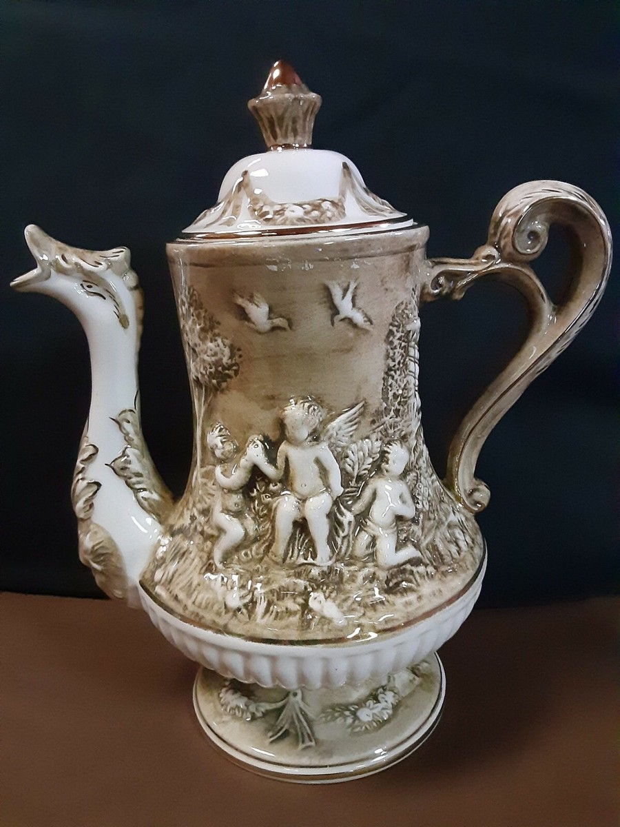 R，CAPODIMONTE  ITALY ポット R，CAPODIMONTE ITALY ポット 【公式通販】