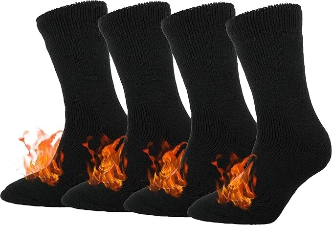 2-Thermal Socks Men - Winter Warm Socks for Cold Weather Crew Socks - Cozy Soft
Opens in a new windo