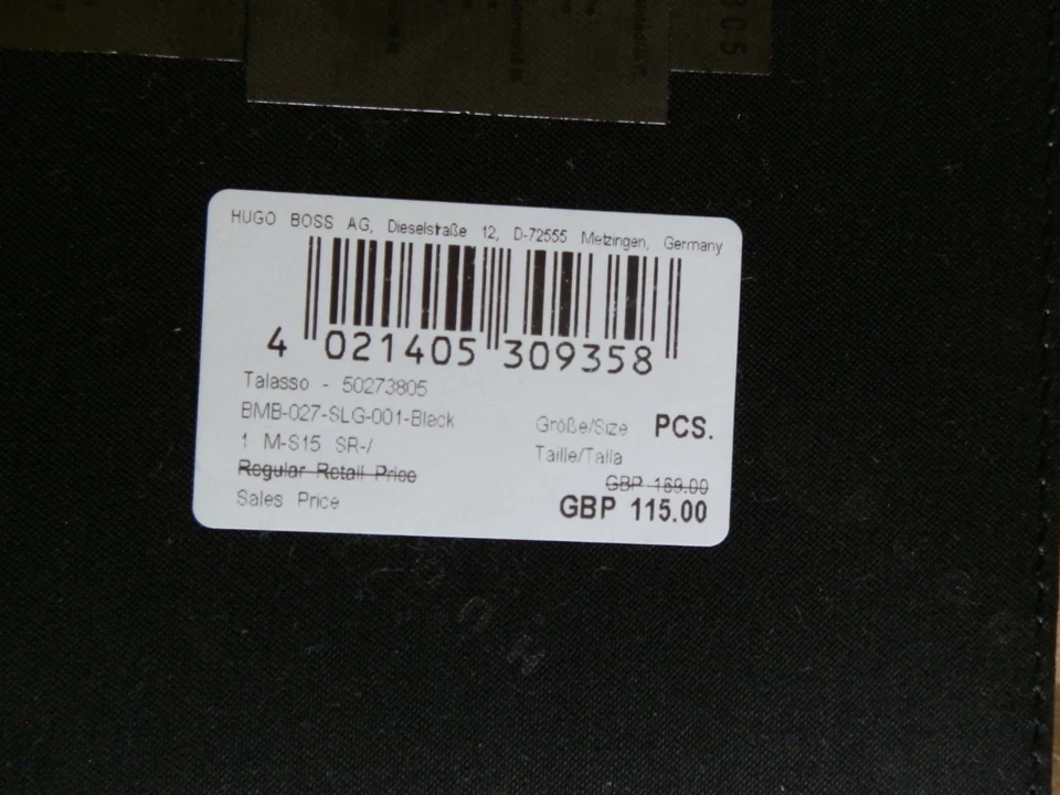 New Hugo Boss apple Ipad gen 2 3 black leather case cover sleeve stand wallet - Image 3 of 4