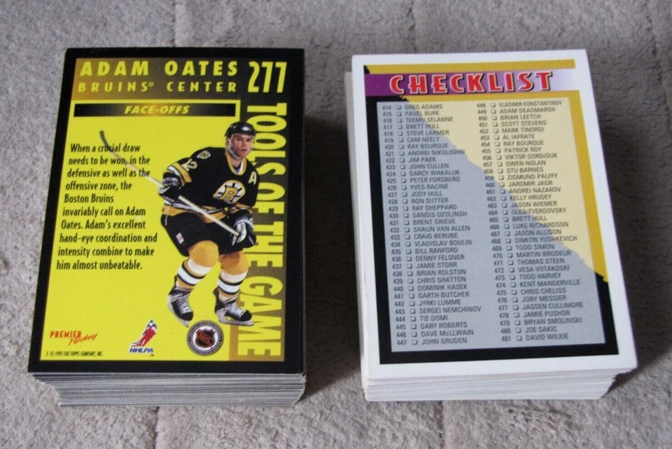 1994-95 Topps Premier Hockey S2 (#276 - 550) (Pick Choose Complete) Free Ship - Image 3 of 3