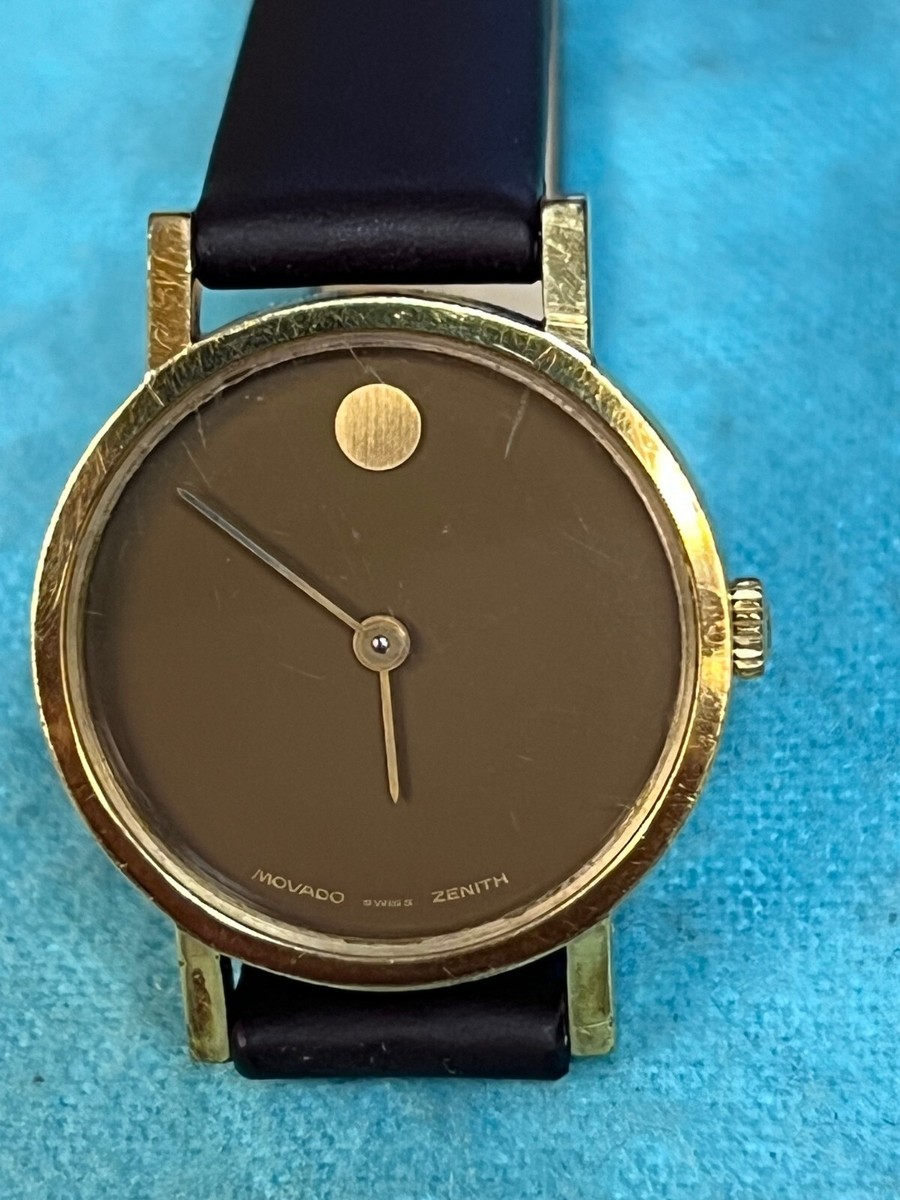 Vintage Zenith Museum Movado 20.0510.355 Manual Wind Lady's Vintage Zenith Museum Movado 20.0510.355 Manual Wind Lady's