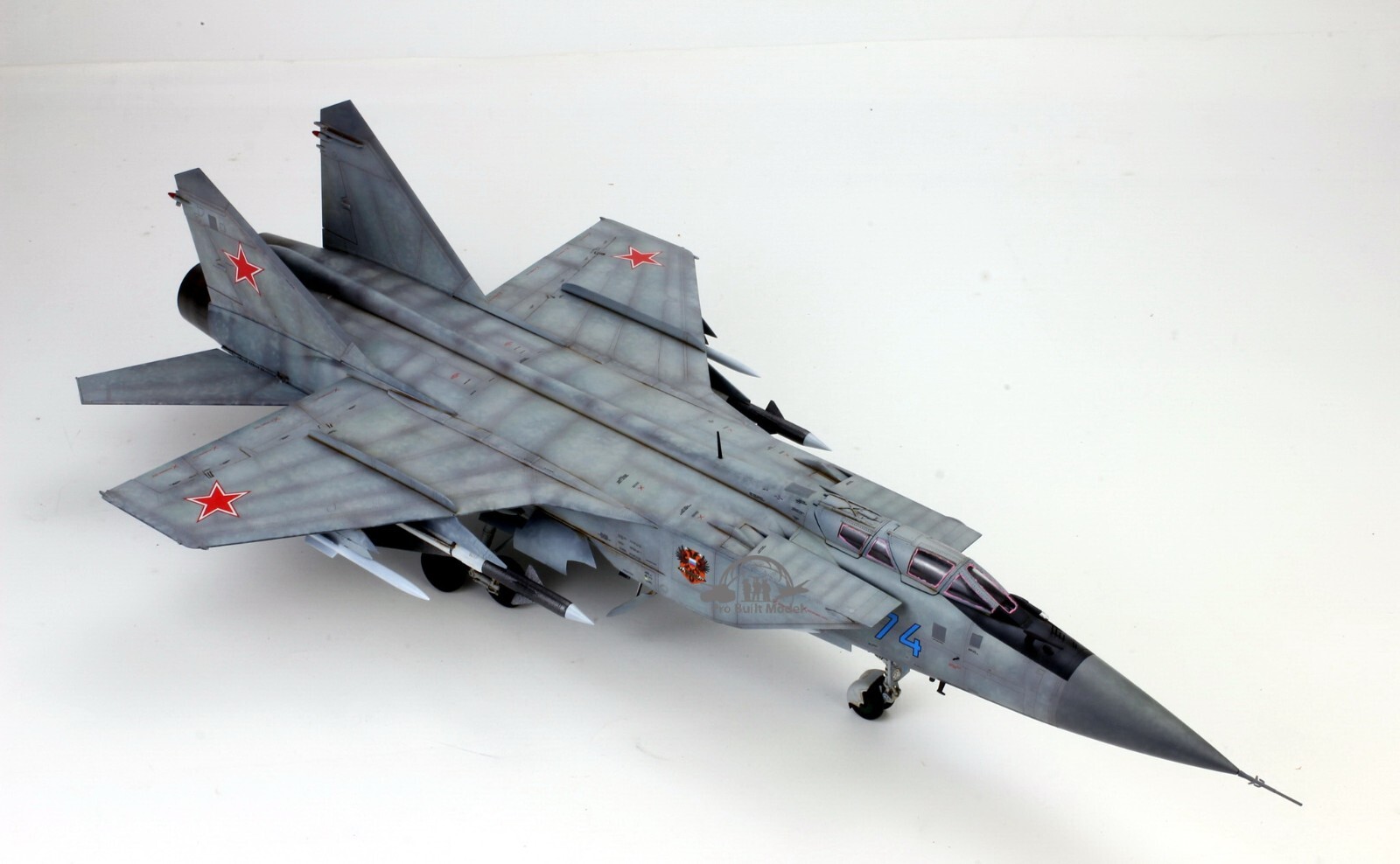 PreSale Russia MiG-31 Foxhound 1:48 Pro Built Model