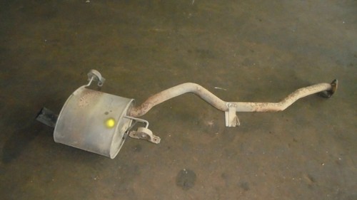 7502187/188 Endtopf Nachschalldämpfer links BMW X5 E53 3.0I BJ. 01