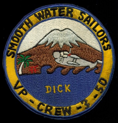 USN VP-50 CAC-3 Smooth Water Sailers Patch CT4