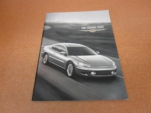 2001 Chrysler Sebring COUPE sales brochure dealer literature 32 page