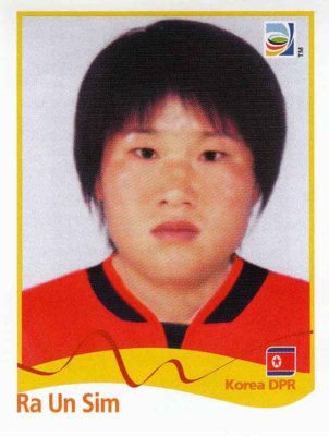 Autocollant Panini WOMEN WORLD CUP Germany 2011 – Corée Du Nord #215 – Neuf
