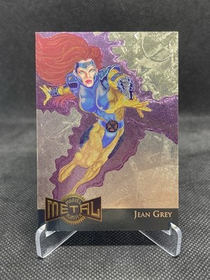 1995 Fleer Marvel Metal - Gold Blaster - NR-MINT Jean Grey #8 OF 18