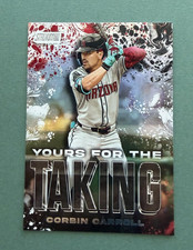 2025 Topps Stadium Club Baseball Corbin Carroll Yours for the Taking #YK-18