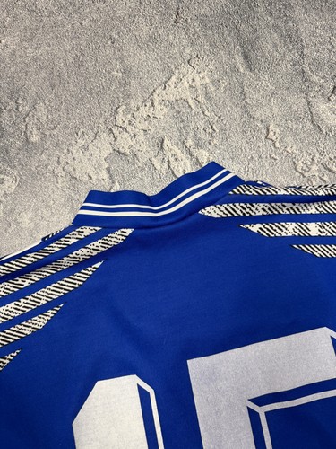 LAUSANNE-SPORTS Retro Puma Agip Langarm Trikot Blau Streetwear Größe XL - Bild 7 von 23