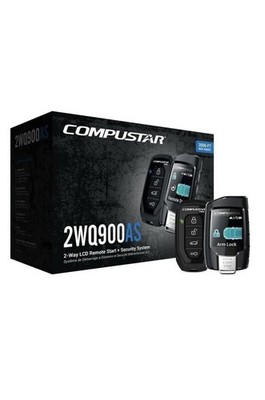 Compustar CS2WQ900-AS 2-Way LCD 3000-FT Max Range Remote Start + Security System