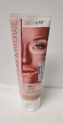 SkinLab By BSL Revitalize & Hydrate Rose Gold Peel Off Mask Morrocan Oil 3.4 OZ