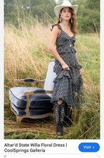 nwt ALTAR'D STATE nashville floral tiered maxi dress xl willa dress