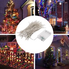 80 LED Fairy String Lights Party Christmas Tree Waterproof Outdoor Home Decor