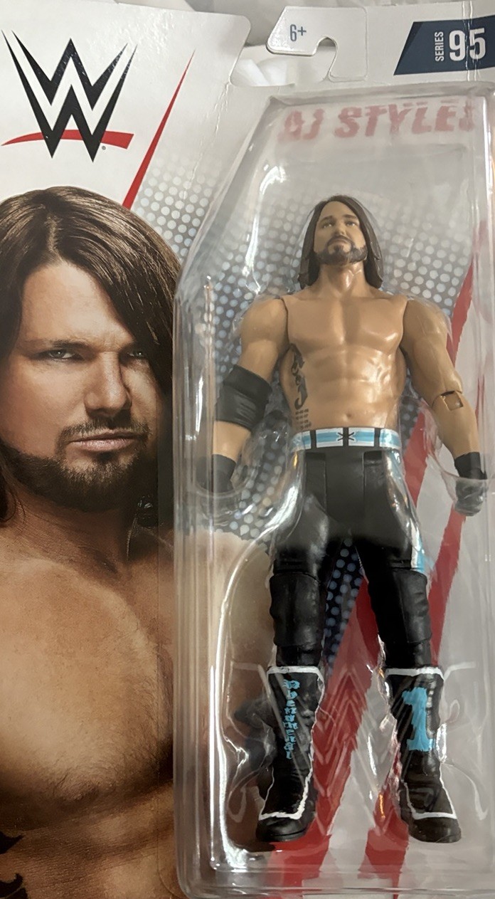 WWE AJ Styles Series 95 Action Figure Top Picks Wrestling - Image 2