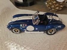 Kyosho 1/18 Scale Diecast DC9525C - Shelby Cobra 427 S/C - Blue/White
