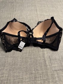 Dita Von Teese Lingerie Set NEW NEVER WORN Bra and Garter Belt Black ￼