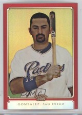 2010 Chrome Topps 206 Red Refractor 18/25 Adrian Gonzalez #TC9 0nr3
