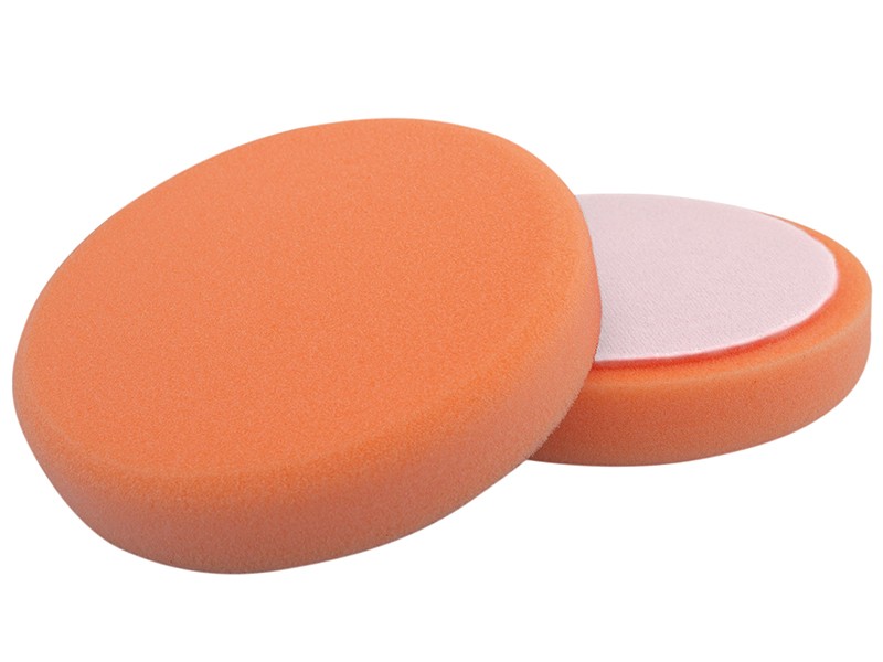 B&Q - 44730 Orange Firm All-Round Polishing Pad 150mm Fle44730 - Image 2