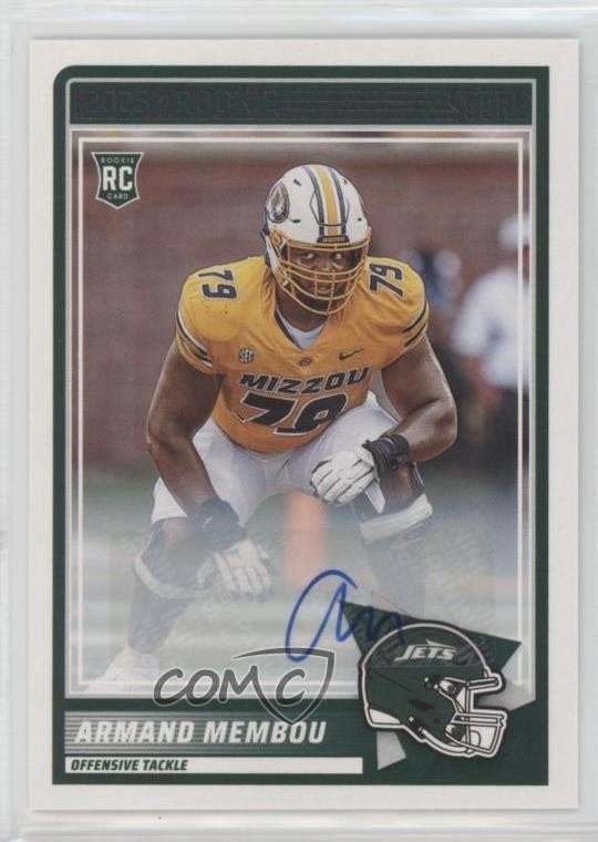 Armand Membou Panini Score #70 Autograph