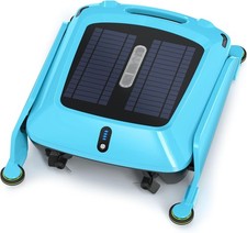 Solar Robotic Pool Cleaner Cordless Robot Ski...