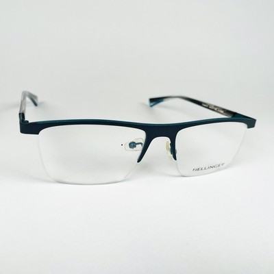 BELLINGER Brille MATT BLAU HALBRAND Brillengestell MOD: SPEED-X1 C.7240