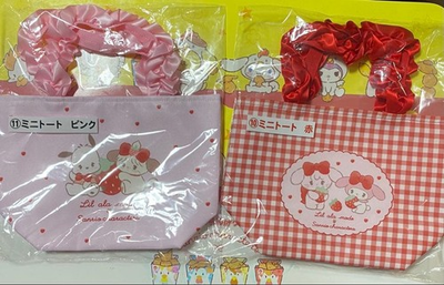 #ad Sanrio x Lil a La Mode Tote Bag 2 Piece Set Lottery Collection $79.99