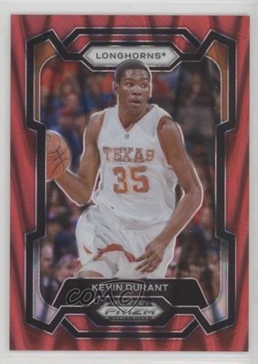 2024-25 Panini Prizm Draft Picks Red Seismic 115/225 Kevin Durant #42 1jc7