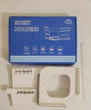 Bed Sheet Holders for Corners, Sheet Holders Keep Sheets Firm & Tight - Lock Fit