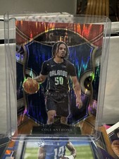 2020-21 Panini Select - Cole Anthony #75 Red White Orange Shimmer Prizm (RC)