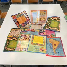 15 Vintage Math Game Posters Educational Classroom Teacher Materials Retro Decor