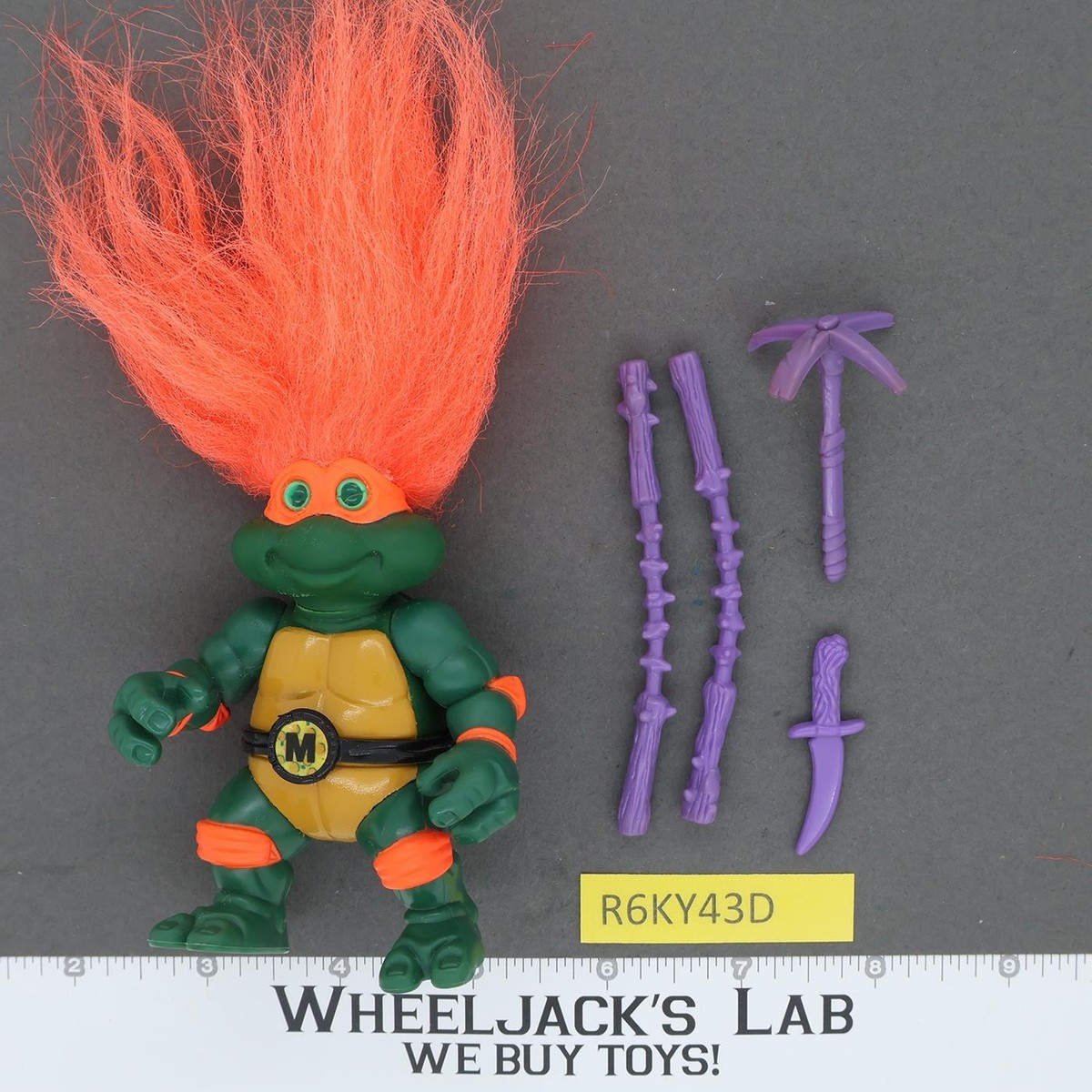 Turtle Troll Mike 100% Complete Teenage Mutant Ninja Turtle1993