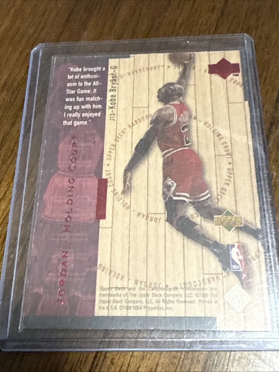 1998-99 Upper Deck Hardcourt - Kobe Bryant/Michael Jordan #J13 for