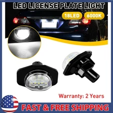 OXILAM LED License Plate Light Tag Lamps For Scion xD Toyota Sienna Corolla PUS
