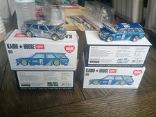 Chase Combo Mini GT KAIDO House Datsun 510 WAGON Pro Street 011 Blue 