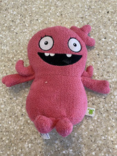 Hasbro UglyDoll Moxy 9" Pink Plush Talking Doll Sound Toy 2019 Soft Character