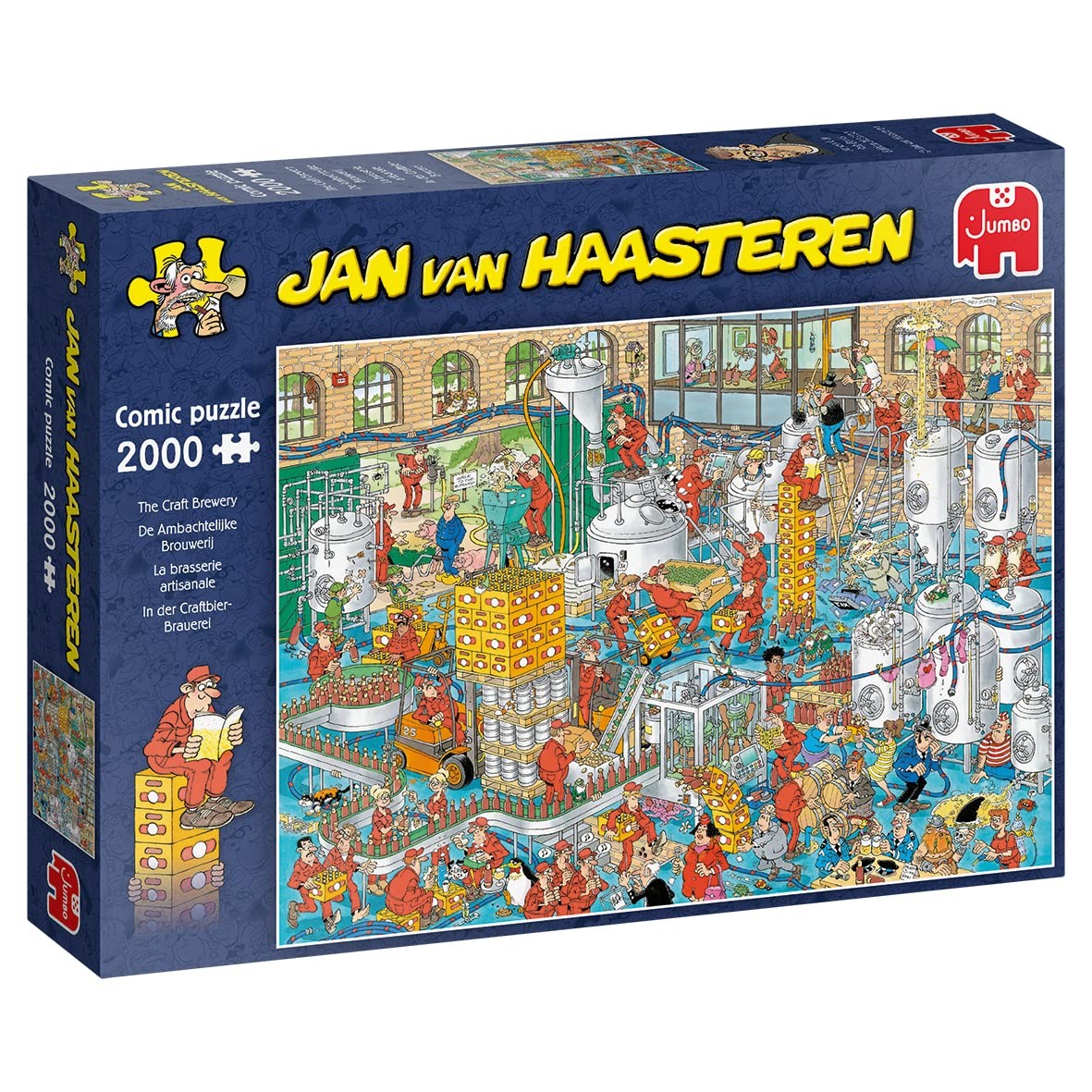Jan van Haasteren Jumbo Spiele Jan van Haasteren Kraftbierbrauerei - Puzzle 2000