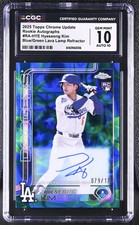 2025 Chrome Update #RA-HYE Hyeseong Kim Rookie Auto RC /175 CGC 10