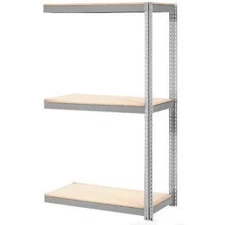 Industrial 3 Shelf Standard Duty Boltless Shelving Add On 48""Wx12""Dx84""H