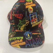 Atari Baseball Hat Cap Snapback Adjustable Retro Video Game